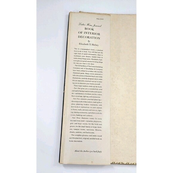 Ladies Home Journal Book Of Interior Decoration 1954 Elizabeth Halsey MCM - Picture 2 of 8